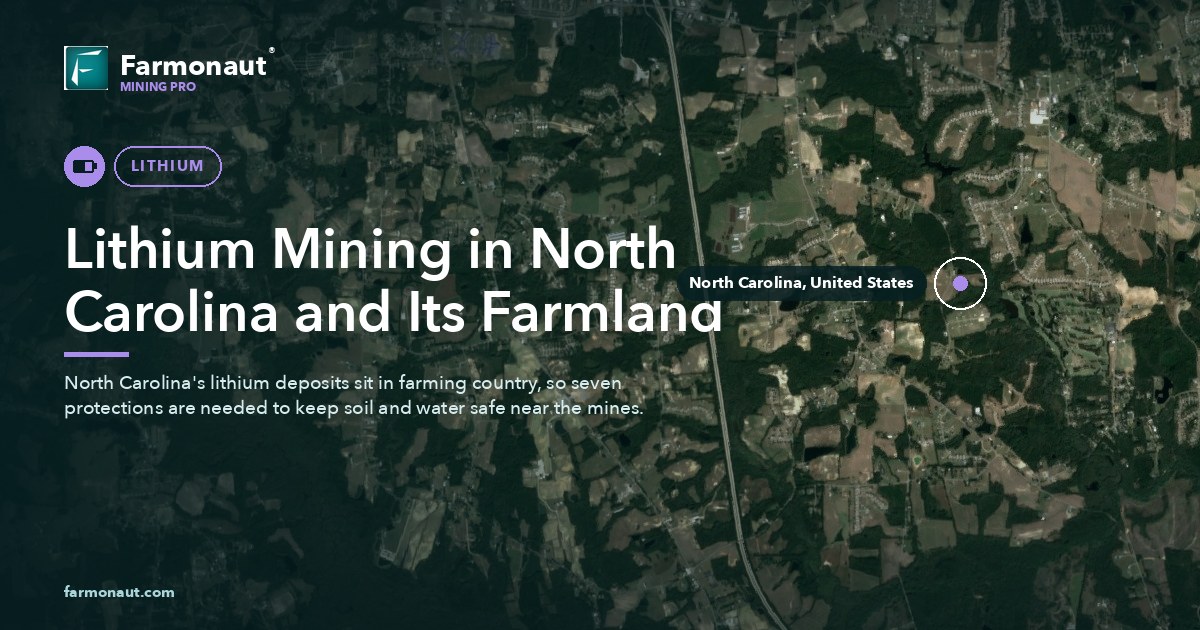 Lithium Mining In North Carolina And Its Farmland