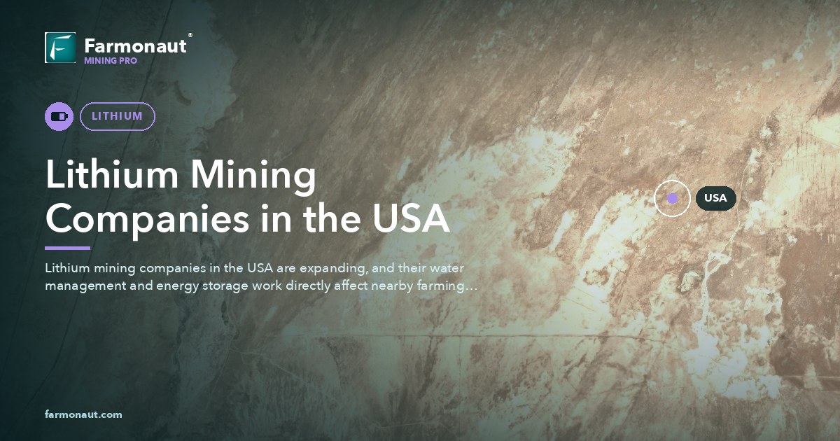 Lithium Mining Companies In The Usa