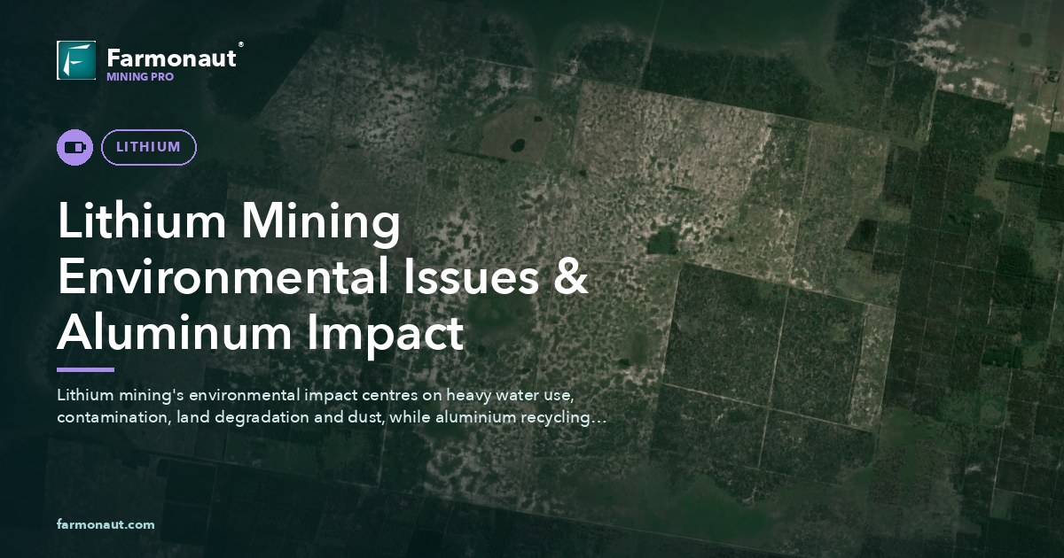 Lithium Mining Environmental Issues &Amp; Aluminum Impact