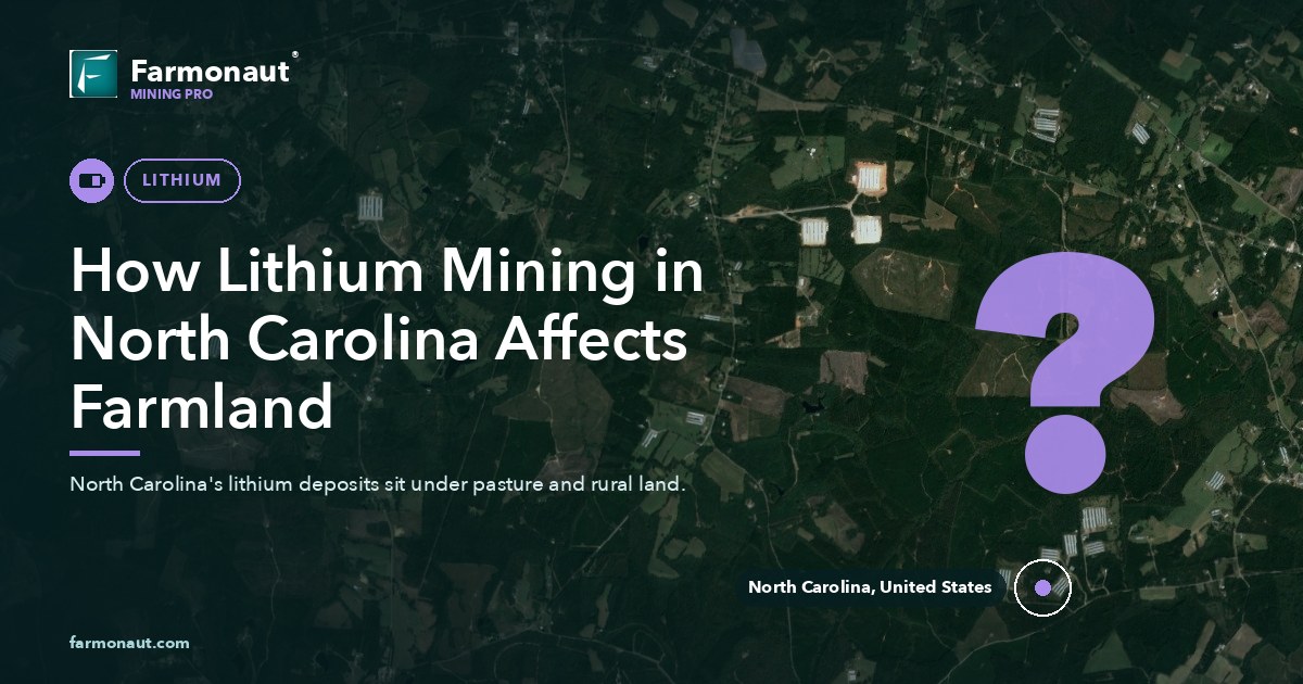 How Lithium Mining In North Carolina Affects Farmland