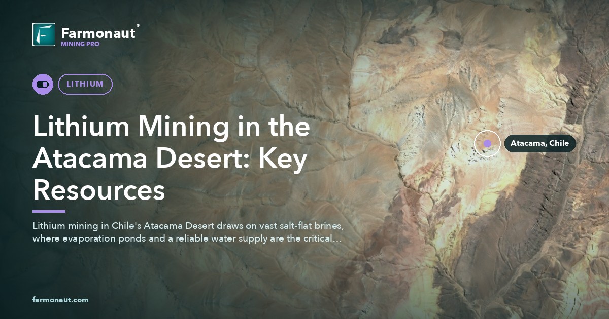 Lithium Mining In The Atacama Desert: Key Resources