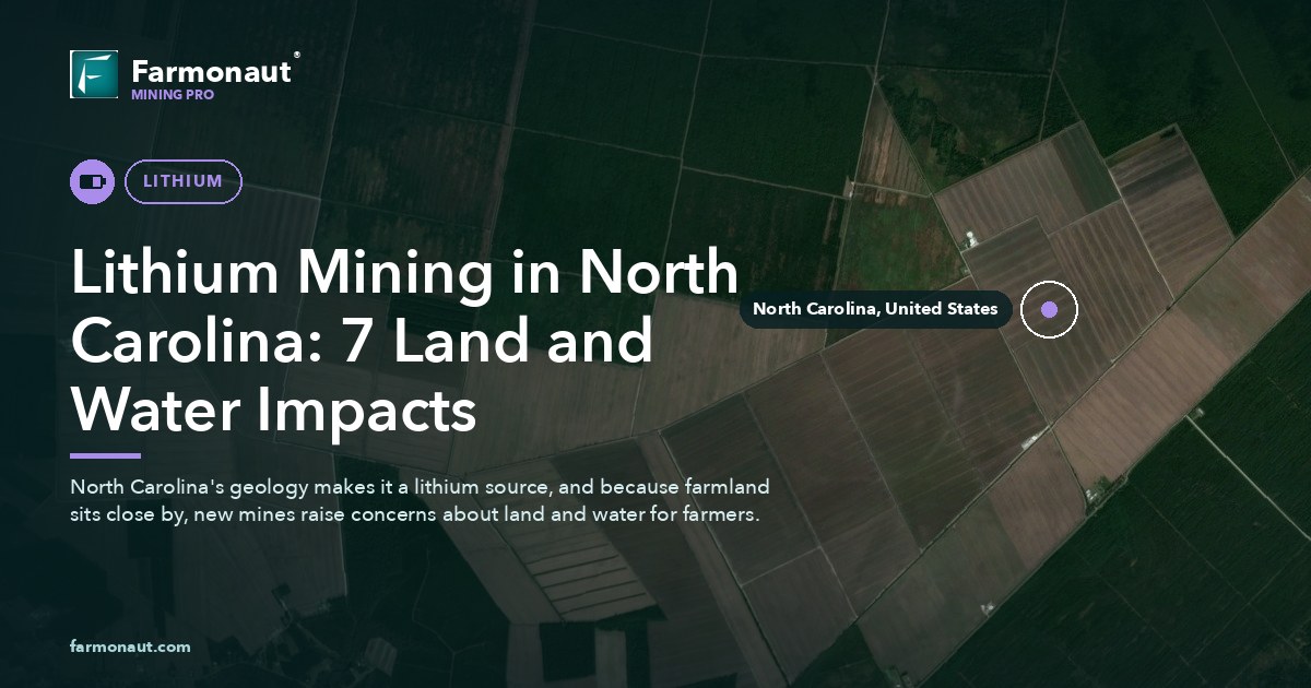 Lithium Mining In North Carolina: 7 Land And Water Impacts
