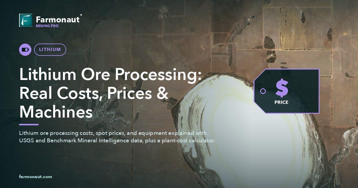 Lithium Ore Processing: Real Costs, Prices &Amp; Machines