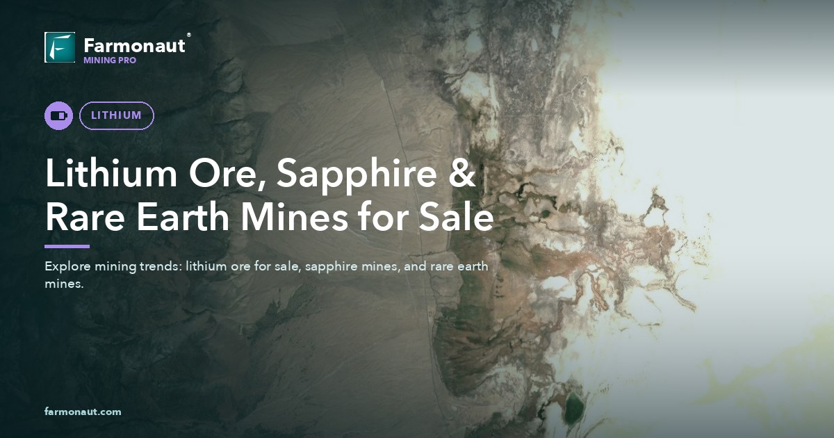 Lithium Ore, Sapphire &Amp; Rare Earth Mines For Sale
