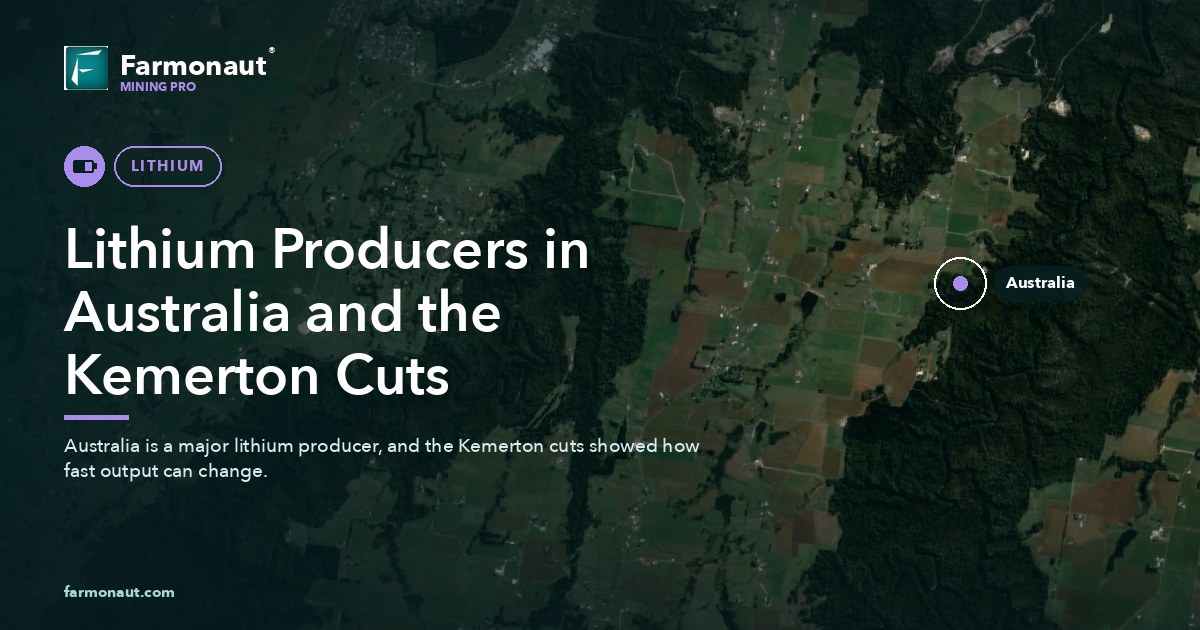 Lithium Producers In Australia And The Kemerton Cuts