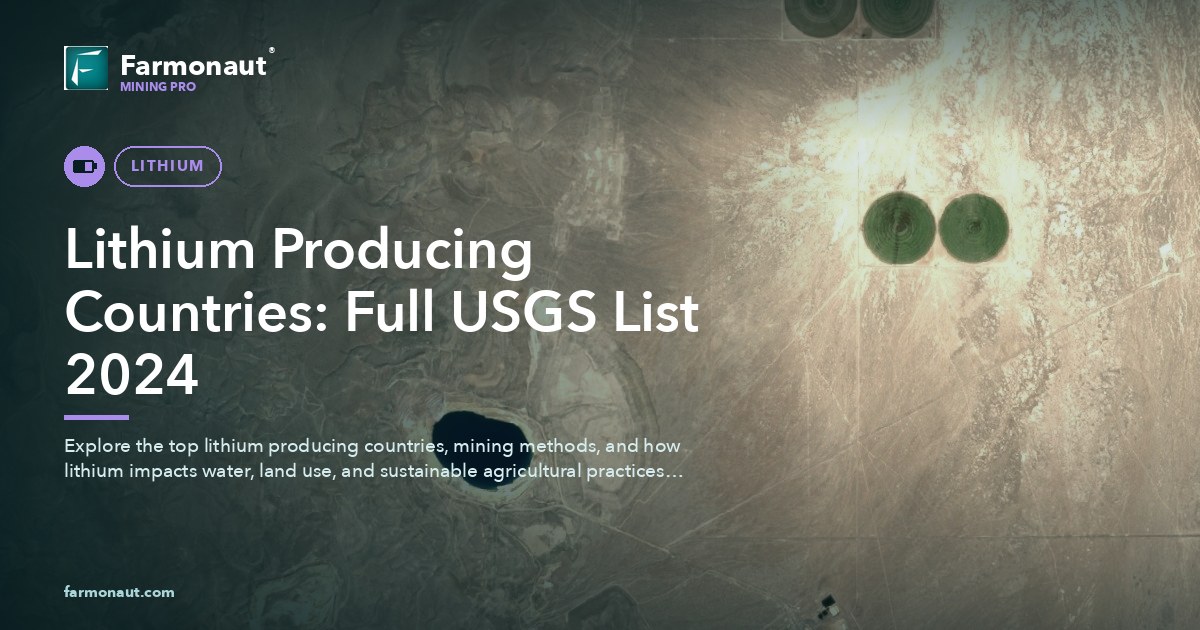 Lithium Producing Countries: Full Usgs List 2024