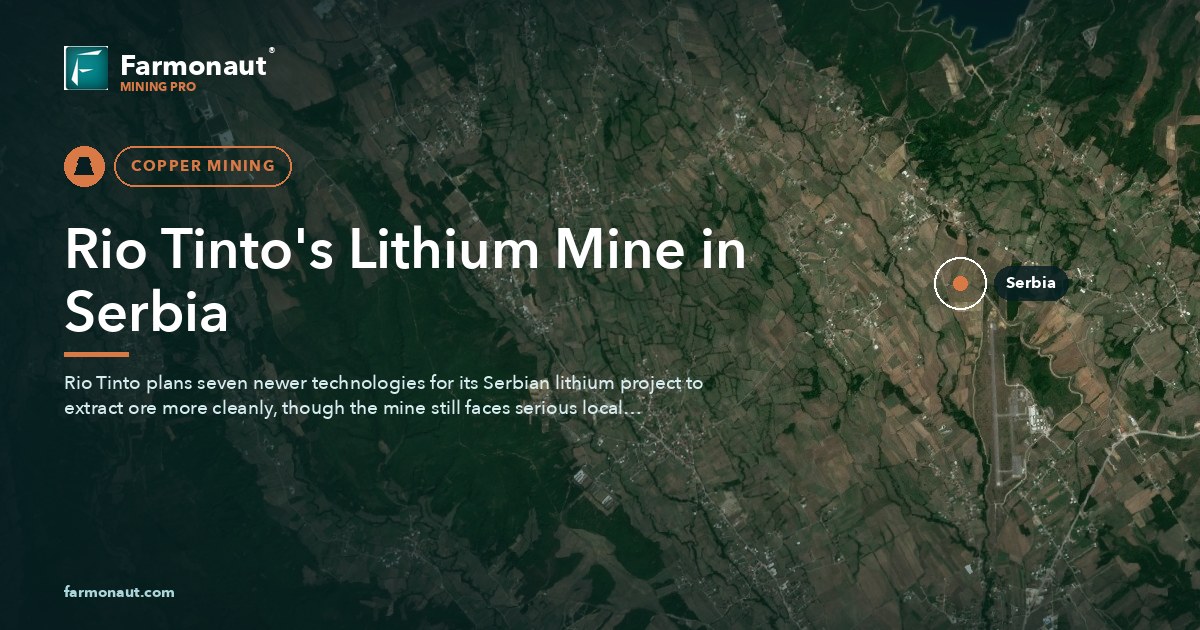 Rio Tinto'S Lithium Mine In Serbia