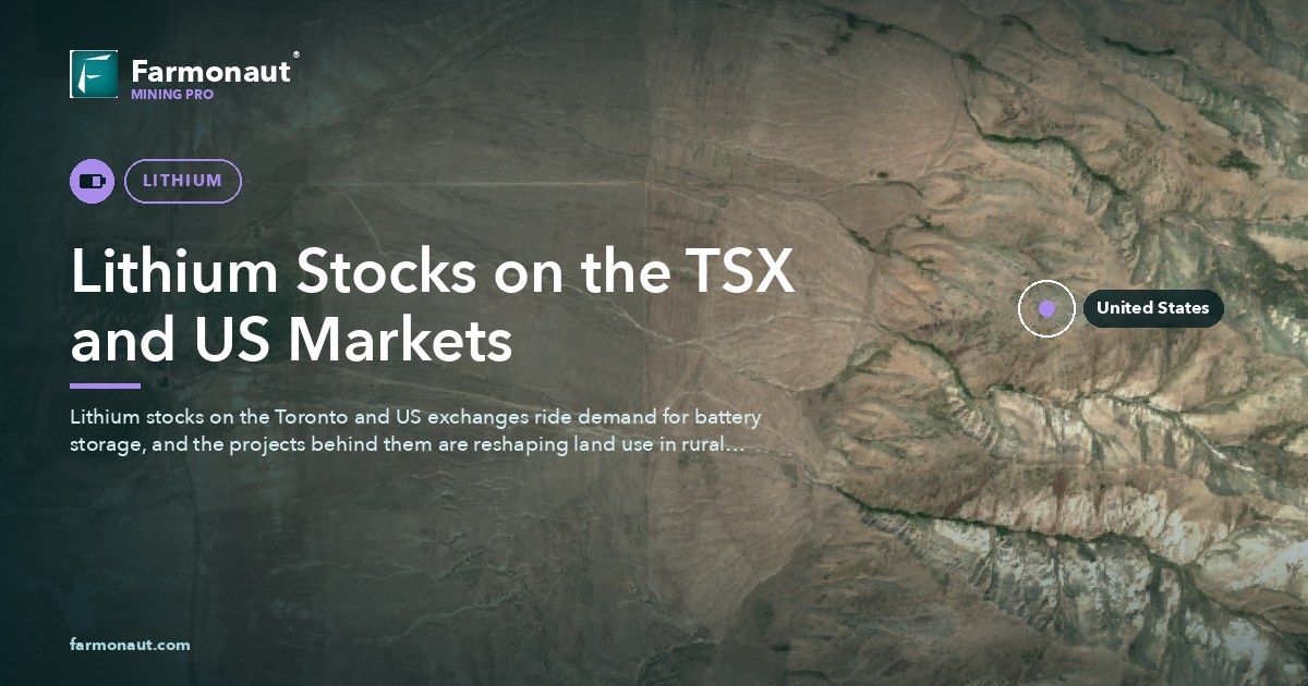 Lithium Stocks On The Tsx And Us Markets