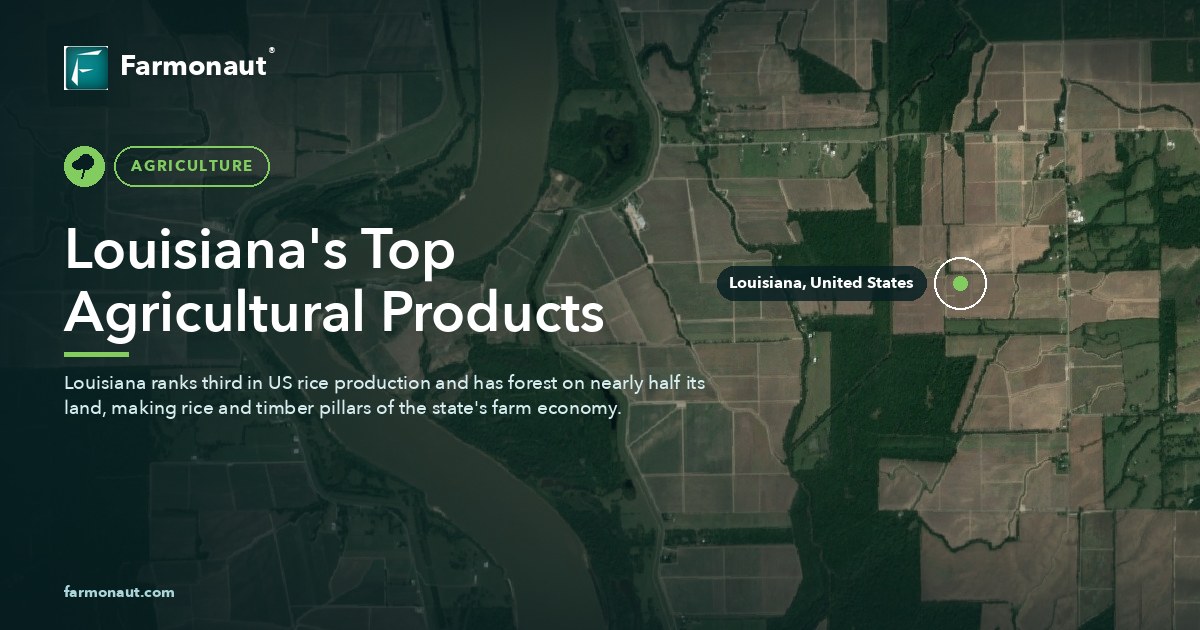 Louisiana'S Top Agricultural Products