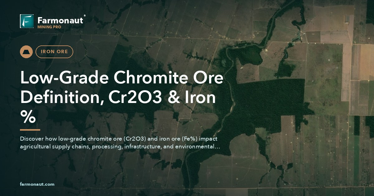 Low-Grade Chromite Ore Definition, Cr2O3 &Amp; Iron %