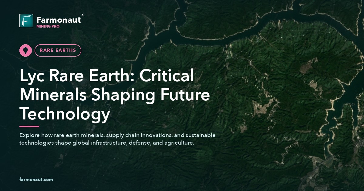 Lyc Rare Earth: Critical Minerals Shaping Future Technology