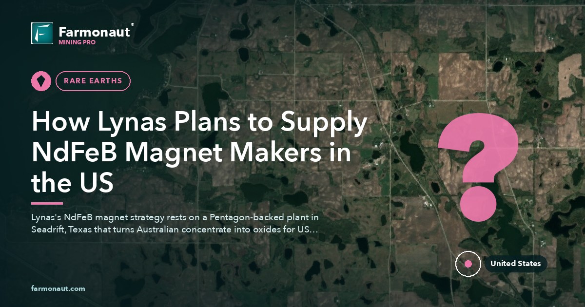 How Lynas Plans To Supply Ndfeb Magnet Makers In The Us
