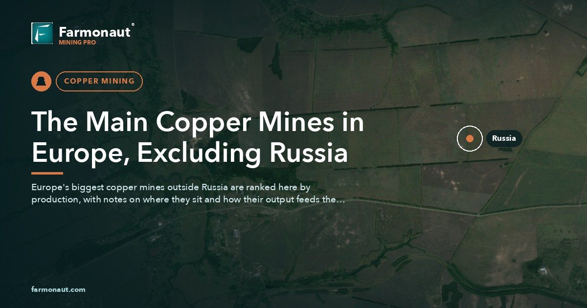 The Main Copper Mines In Europe, Excluding Russia