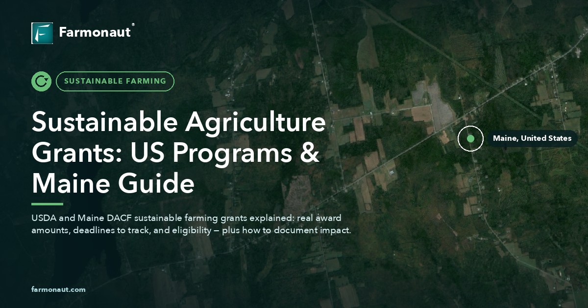 Sustainable Agriculture Grants: Us Programs &Amp; Maine Guide