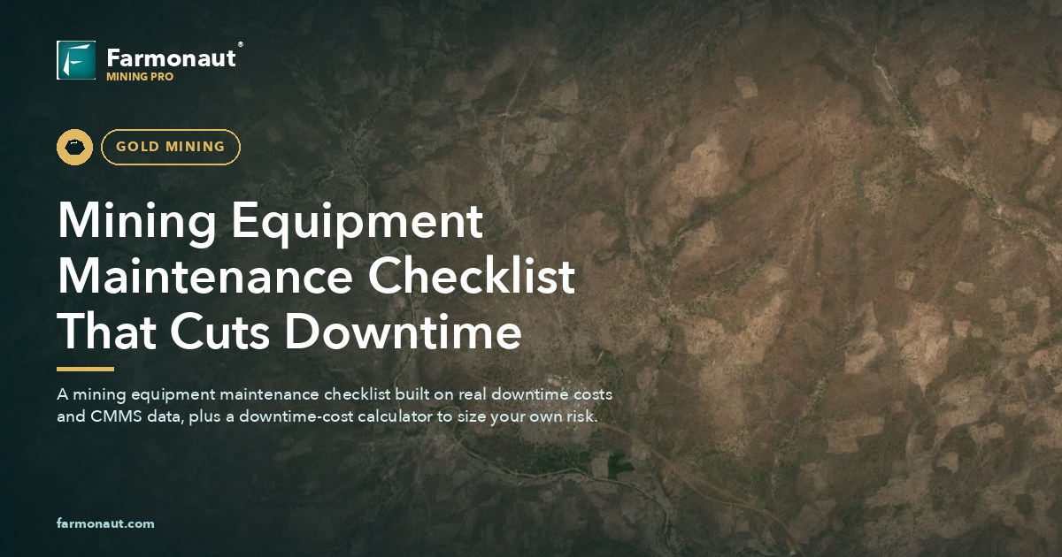 Mining Equipment Maintenance Checklist That Cuts Downtime 55 Mining Equipment Maintenance Checklist That Cuts Downtime