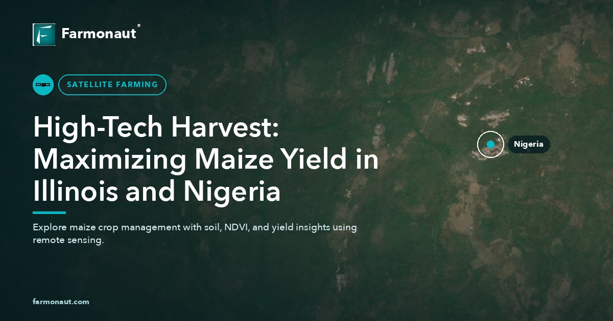 High-Tech Harvest: Maximizing Maize Yield In Illinois And Nigeria