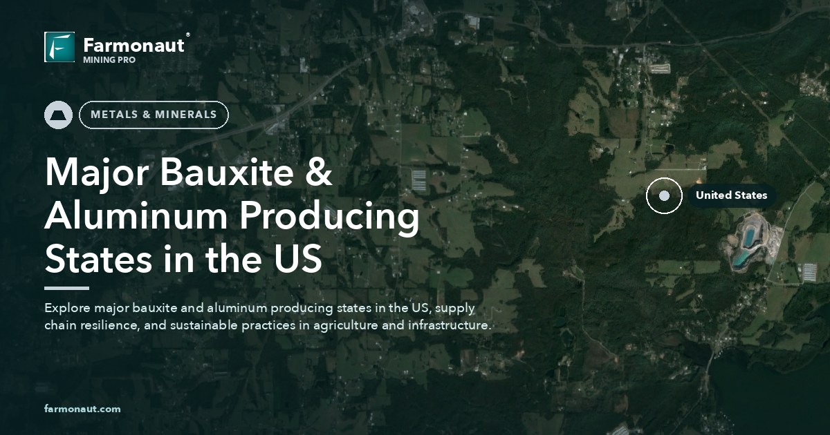 Major Bauxite &Amp; Aluminum Producing States In The Us