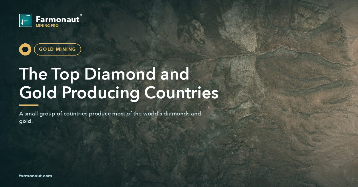 The Top Diamond And Gold Producing Countries