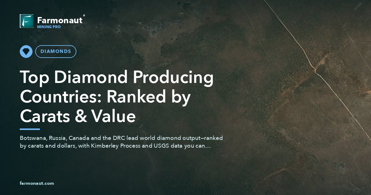 Top Diamond Producing Countries: Ranked By Carats &Amp; Value