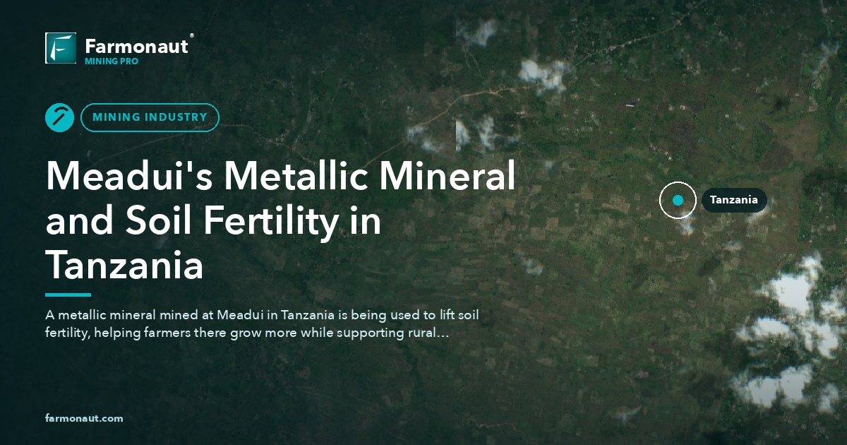 Meadui'S Metallic Mineral And Soil Fertility In Tanzania