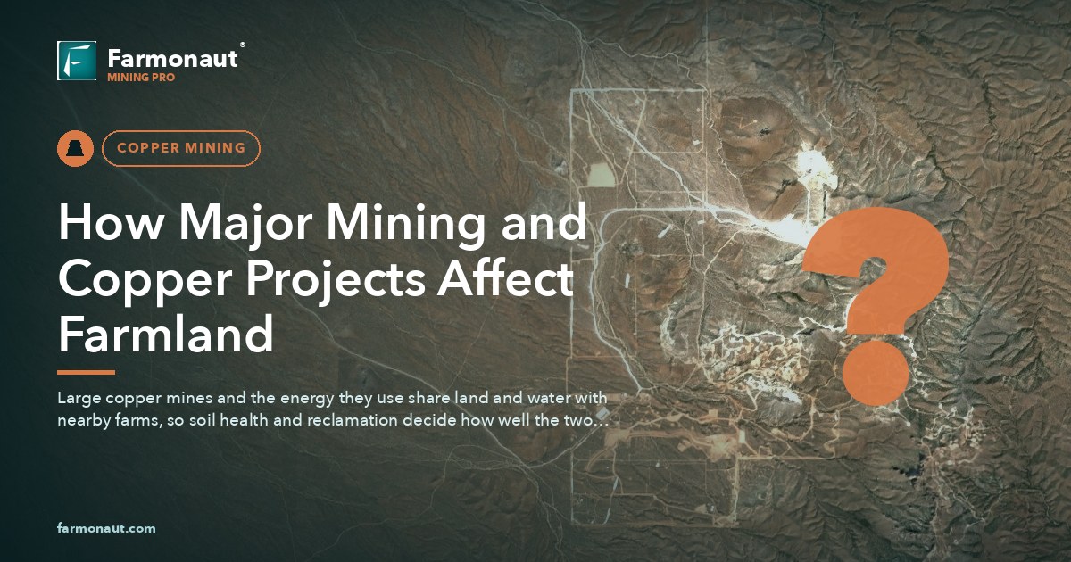 How Major Mining And Copper Projects Affect Farmland