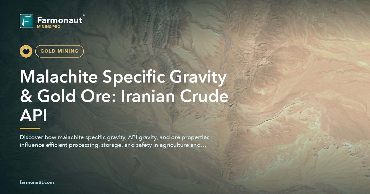 Malachite Specific Gravity &Amp; Gold Ore: Iranian Crude Api