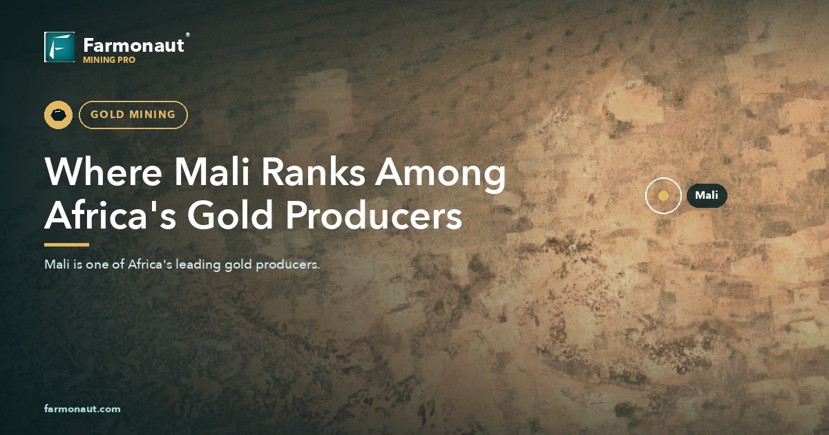 Where Mali Ranks Among Africa'S Gold Producers