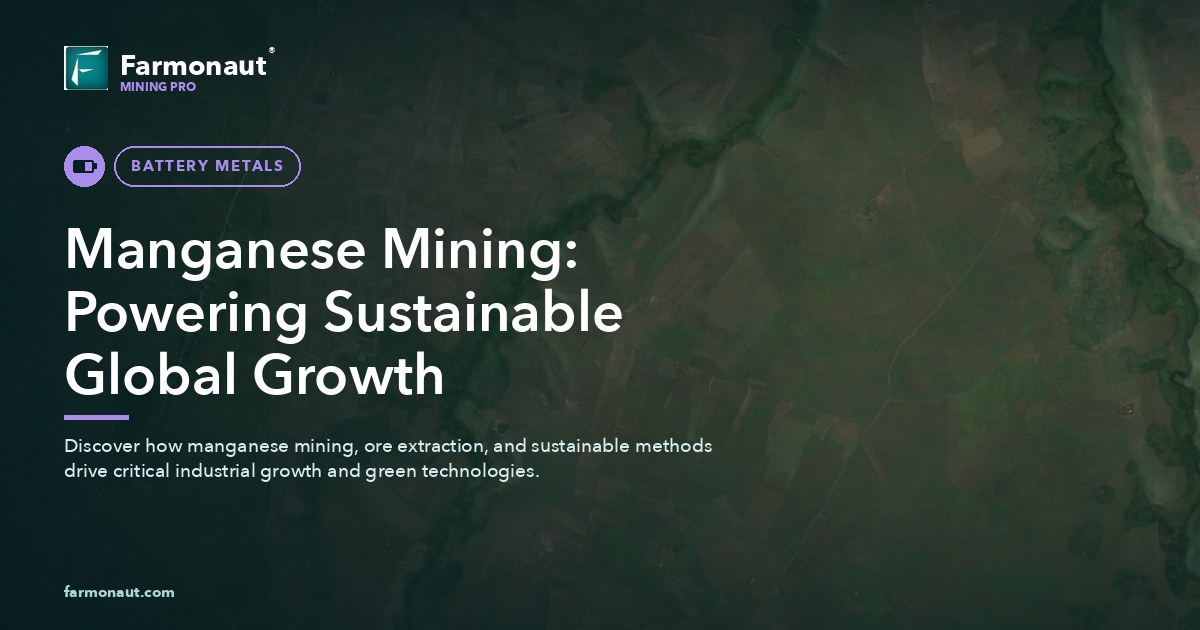 Manganese Mining: Powering Sustainable Global Growth