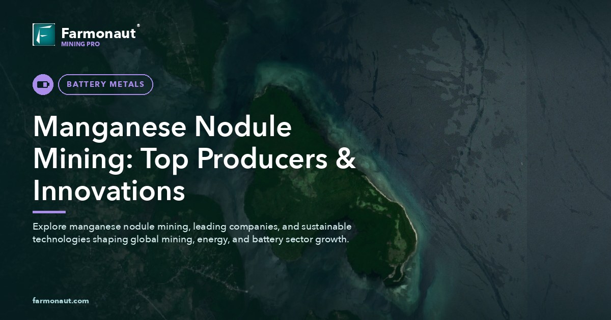 Manganese Nodule Mining: Top Producers &Amp; Innovations