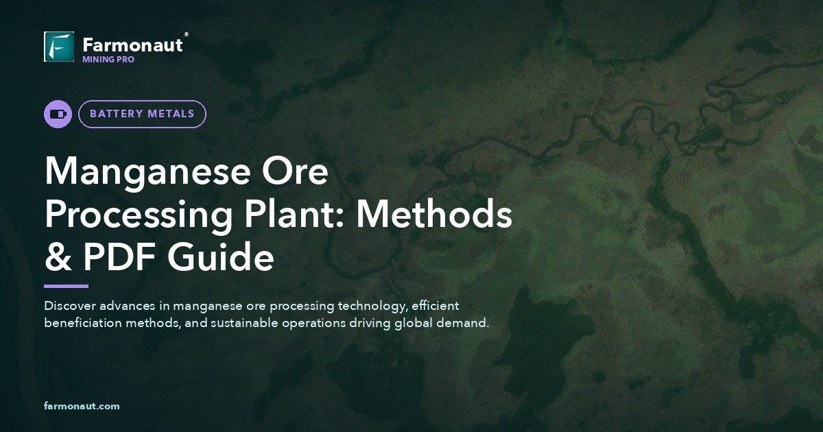 Manganese Ore Processing Plant: Methods &Amp; Pdf Guide