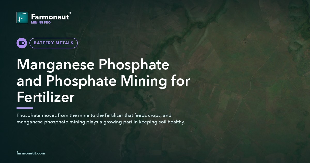 Manganese Phosphate And Phosphate Mining For Fertilizer