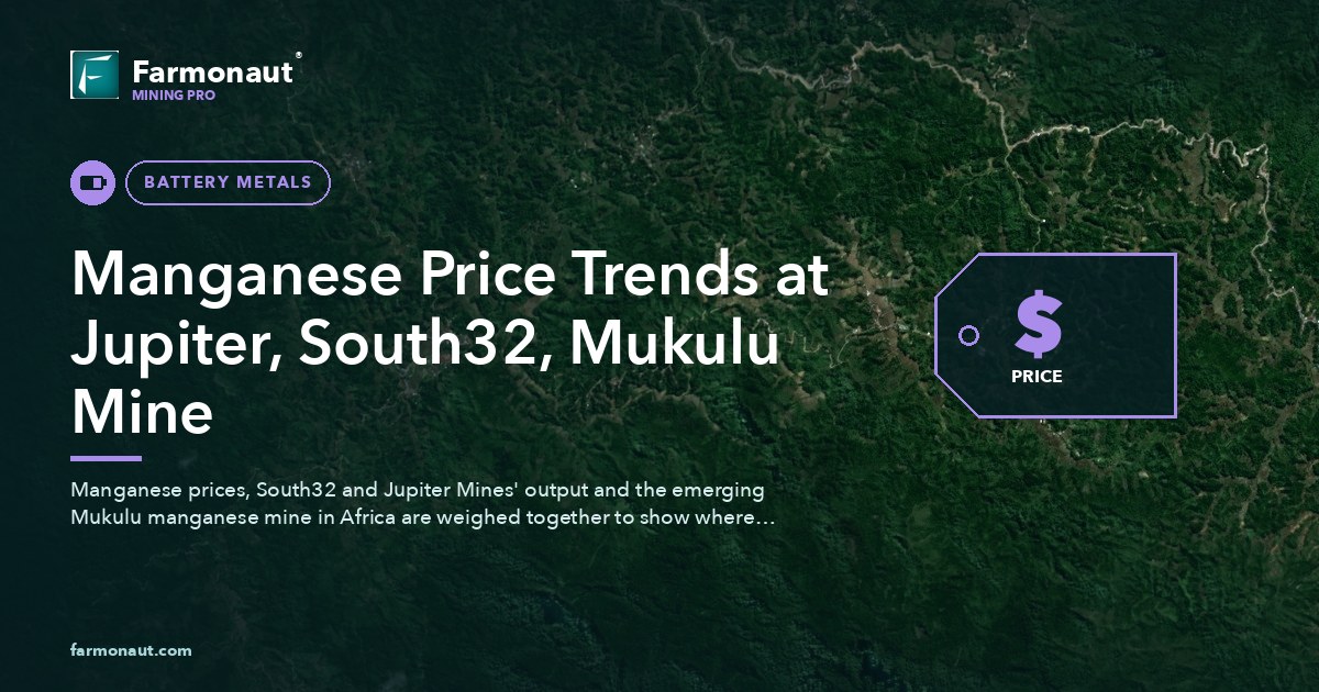 Manganese Price Trends At Jupiter, South32, Mukulu Mine