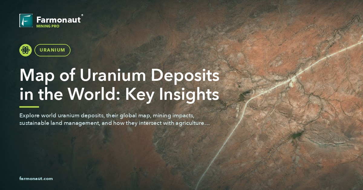 Map Of Uranium Deposits In The World: Key Insights