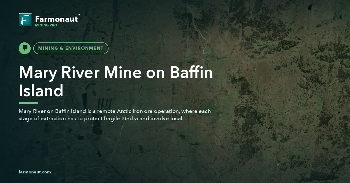 Mary River Mine On Baffin Island
