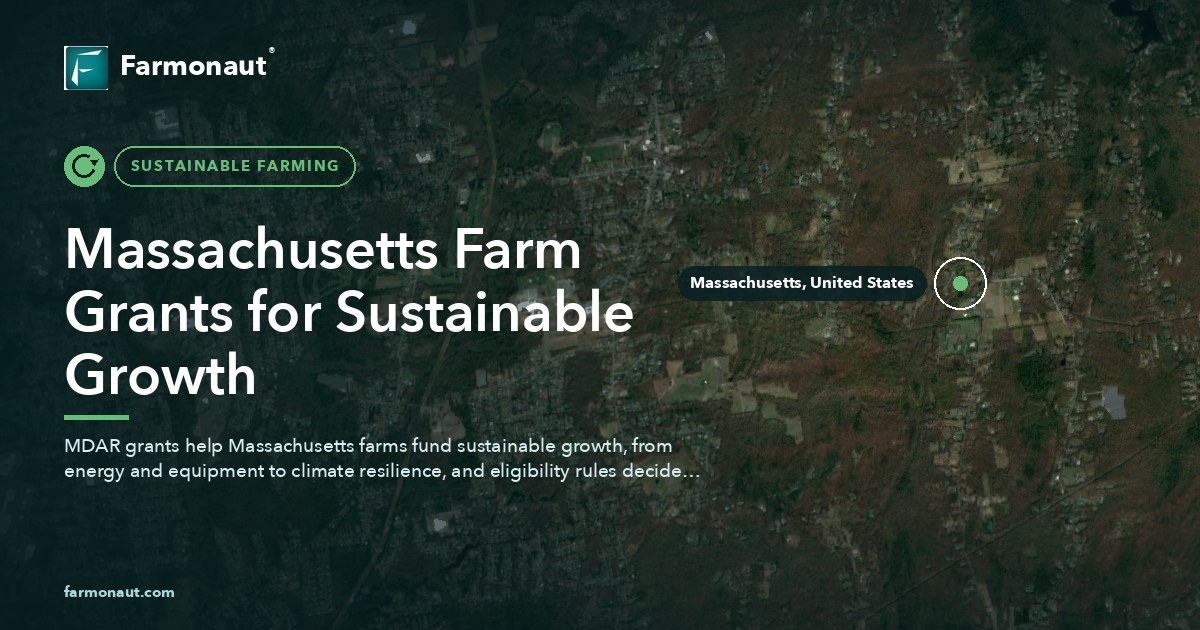 Massachusetts Farm Grants For Sustainable Growth