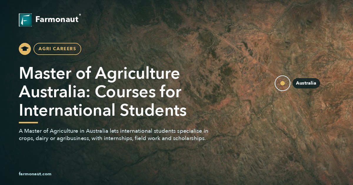 Master Of Agriculture Australia: Courses For International Students 73 Master Of Agriculture Australia: Courses For International Students