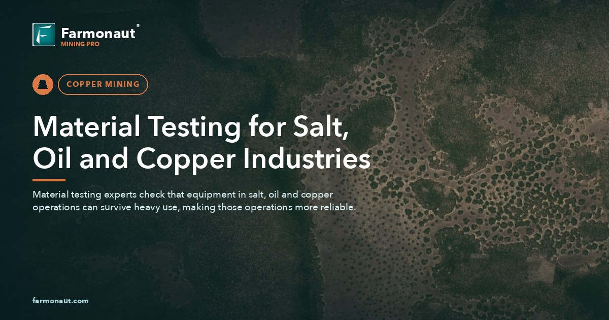 Material Testing For Salt, Oil And Copper Industries