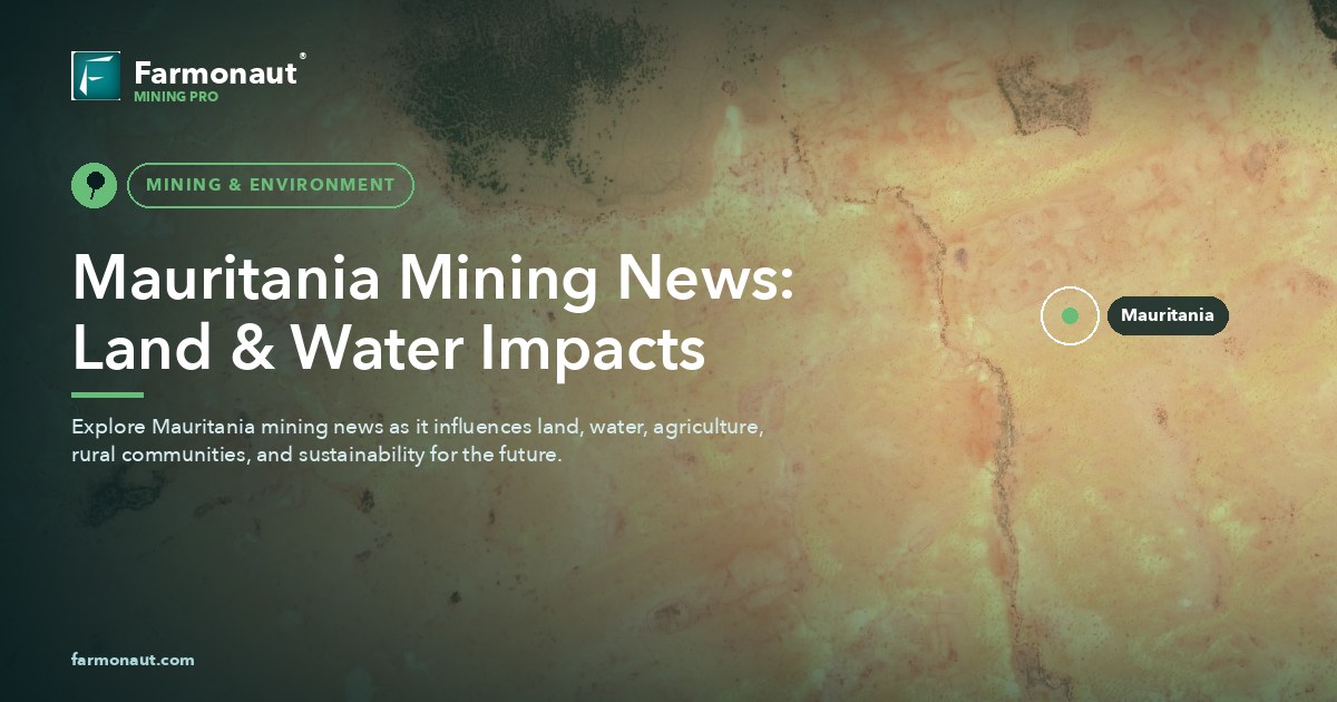 Mauritania Mining News: Land &Amp; Water Impacts