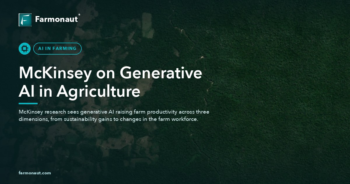 Mckinsey On Generative Ai In Agriculture