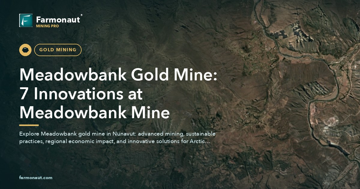 Meadowbank Gold Mine: 7 Innovations At Meadowbank Mine