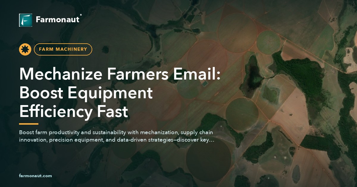 Mechanize Farmers Email: Boost Equipment Efficiency Fast