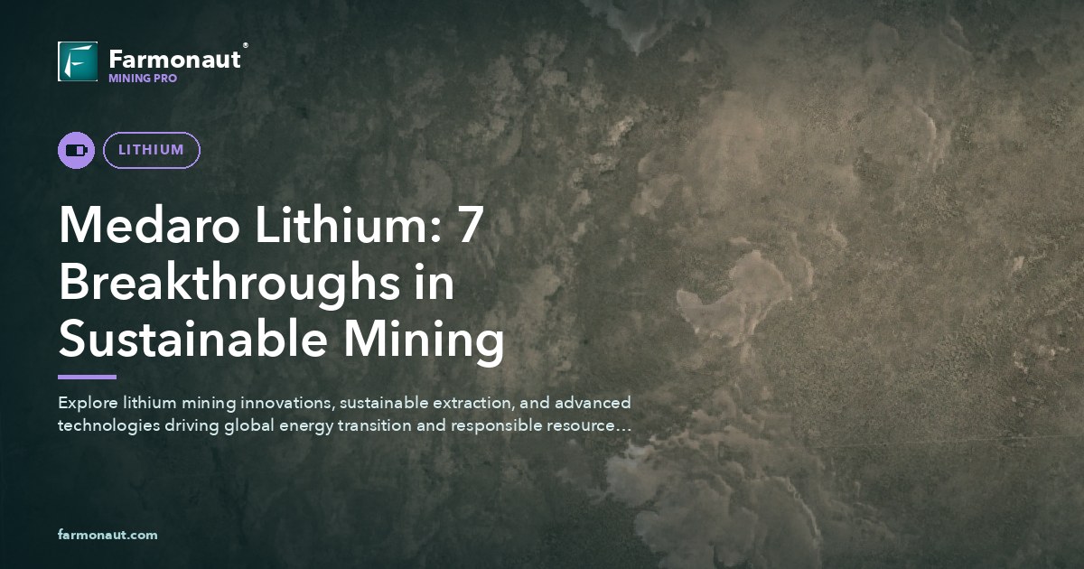 Medaro Lithium: 7 Breakthroughs In Sustainable Mining