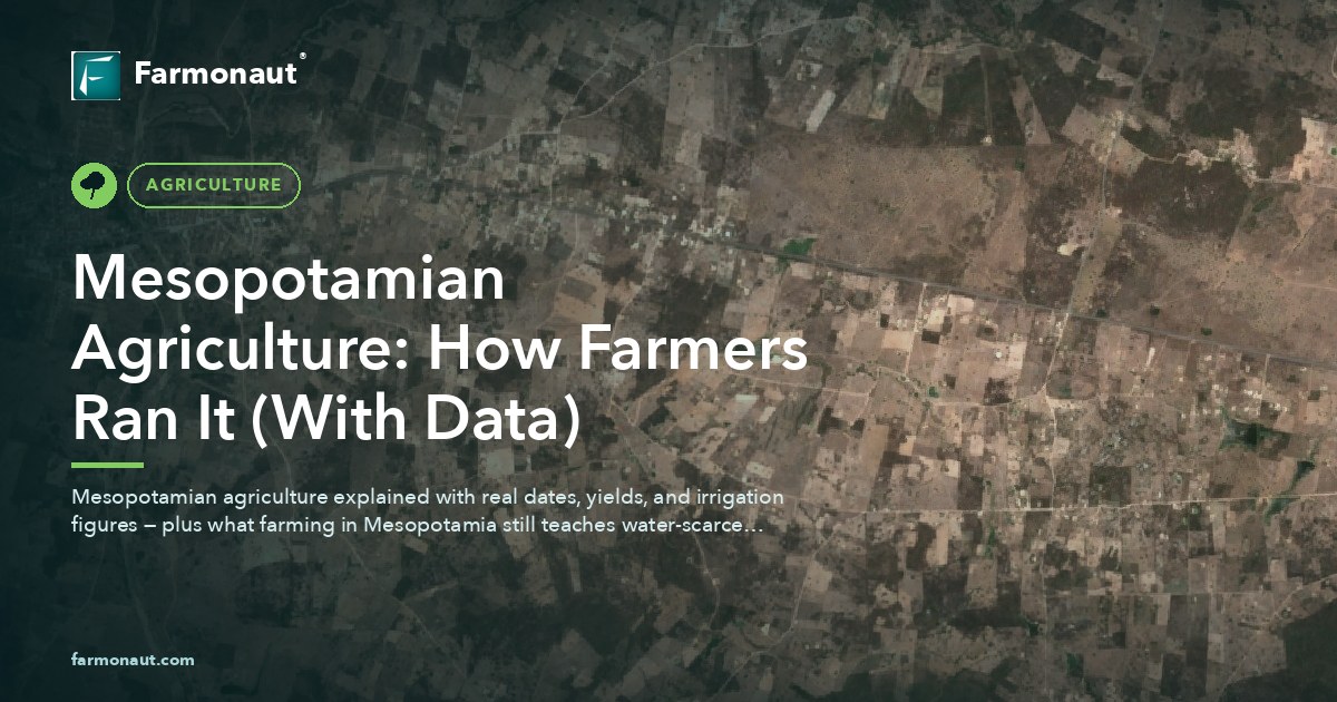 Mesopotamian Agriculture: How Farmers Ran It (With Data)