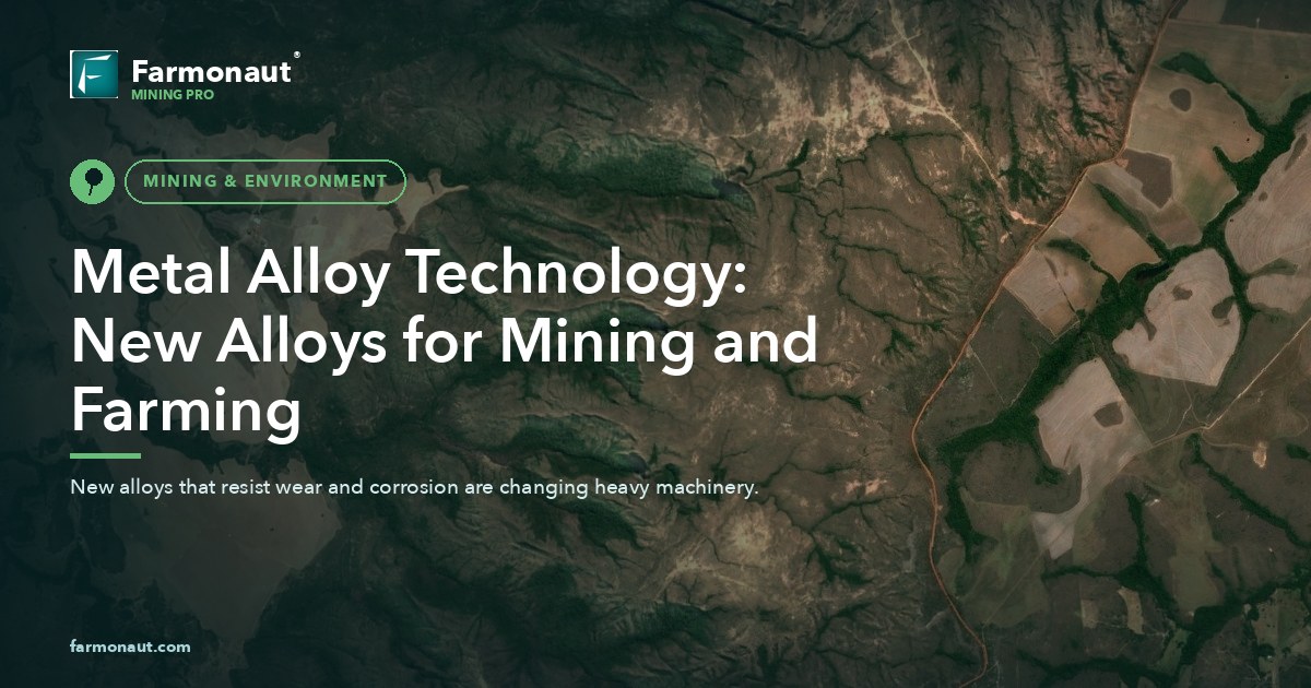 Metal Alloy Technology: New Alloys For Mining And Farming