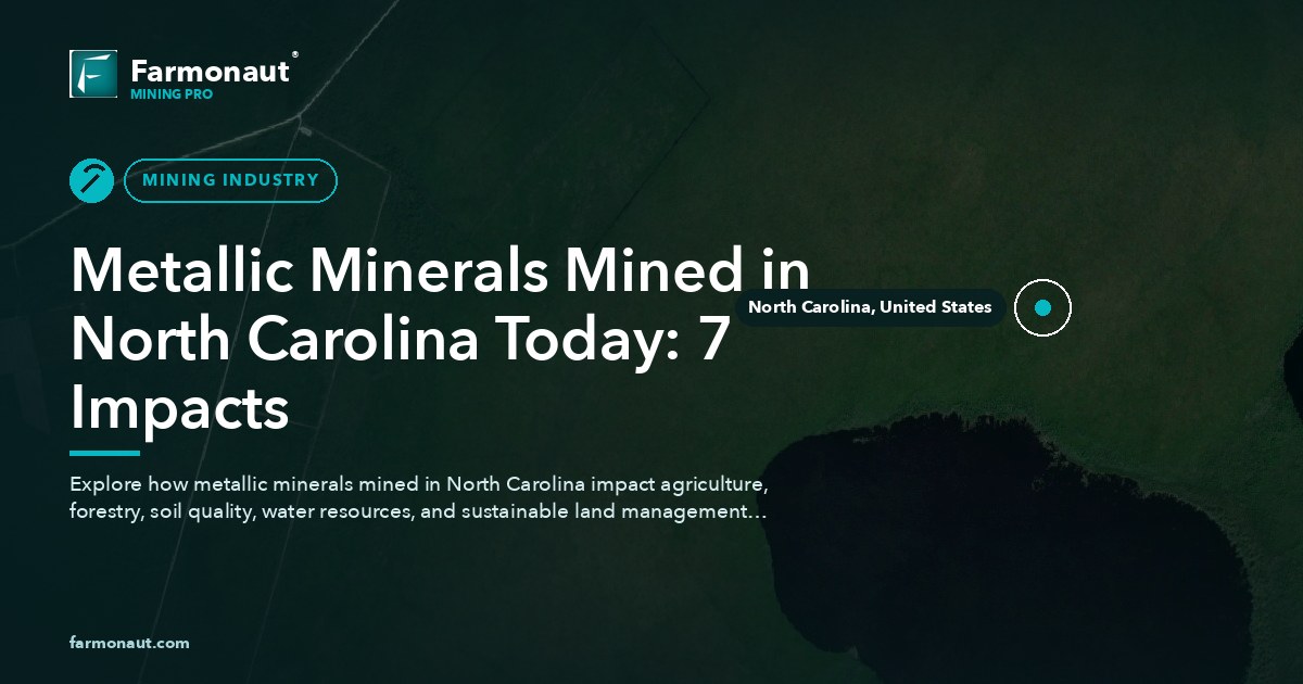 Metallic Minerals Mined In North Carolina Today: 7 Impacts