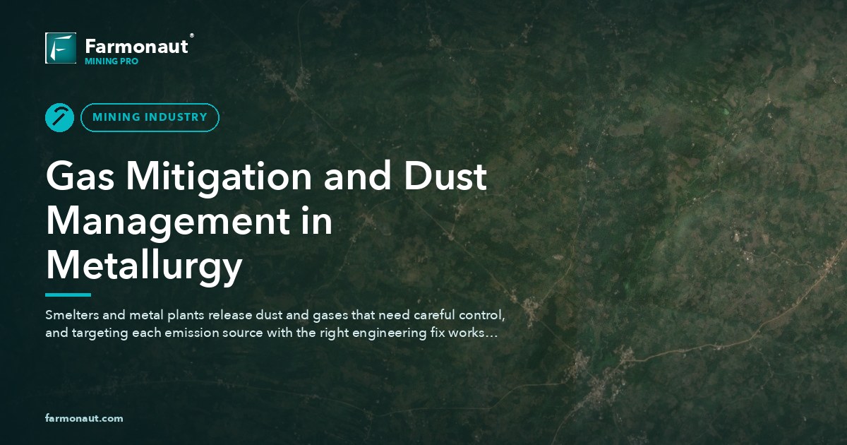 Gas Mitigation And Dust Management In Metallurgy