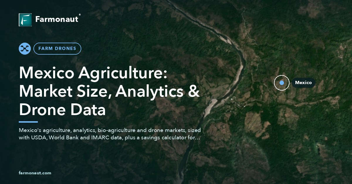 Mexico Agriculture: Market Size, Analytics &Amp; Drone Data