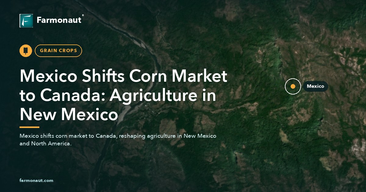Mexico Shifts Corn Market To Canada: Agriculture In New Mexico