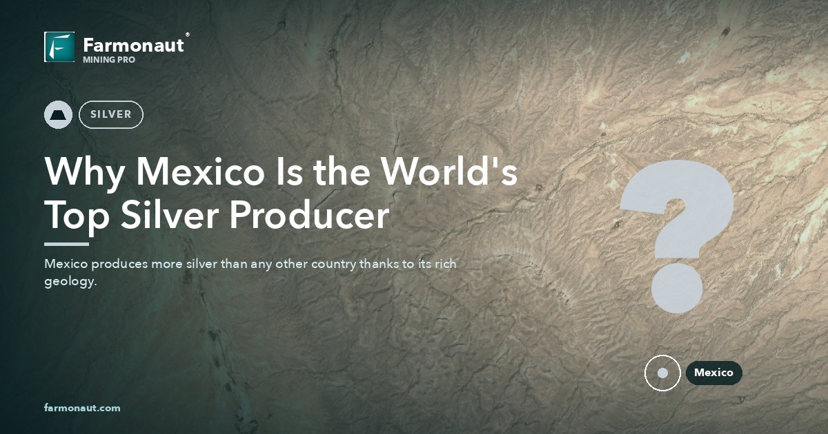 Why Mexico Is The World'S Top Silver Producer