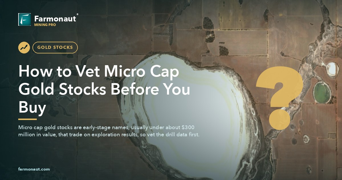 How To Vet Micro Cap Gold Stocks Before You Buy